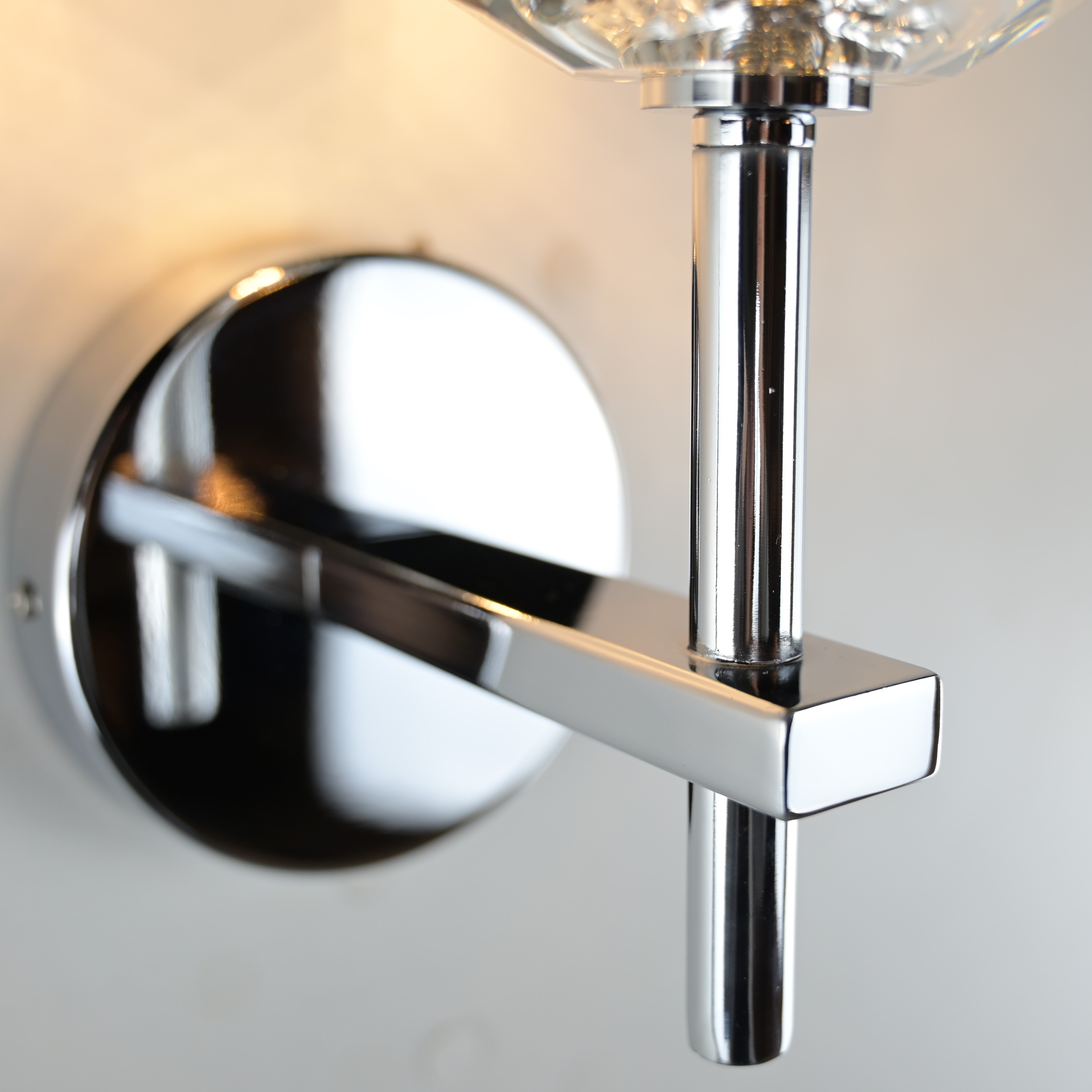 Бра Boule de Cristal Single Sconce Chrome by ImperiumLoft
