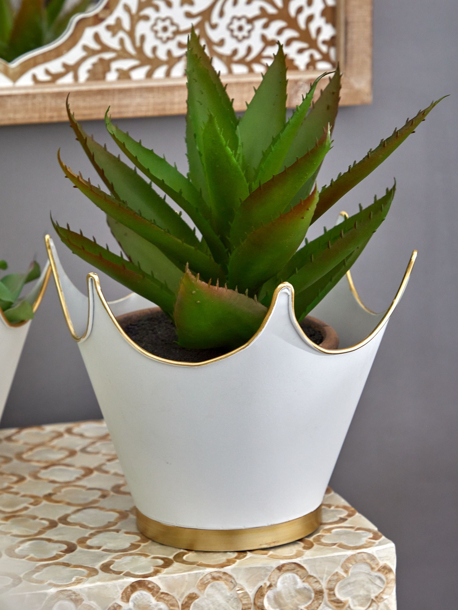 Кашпо Корона Glasar 57-385/1