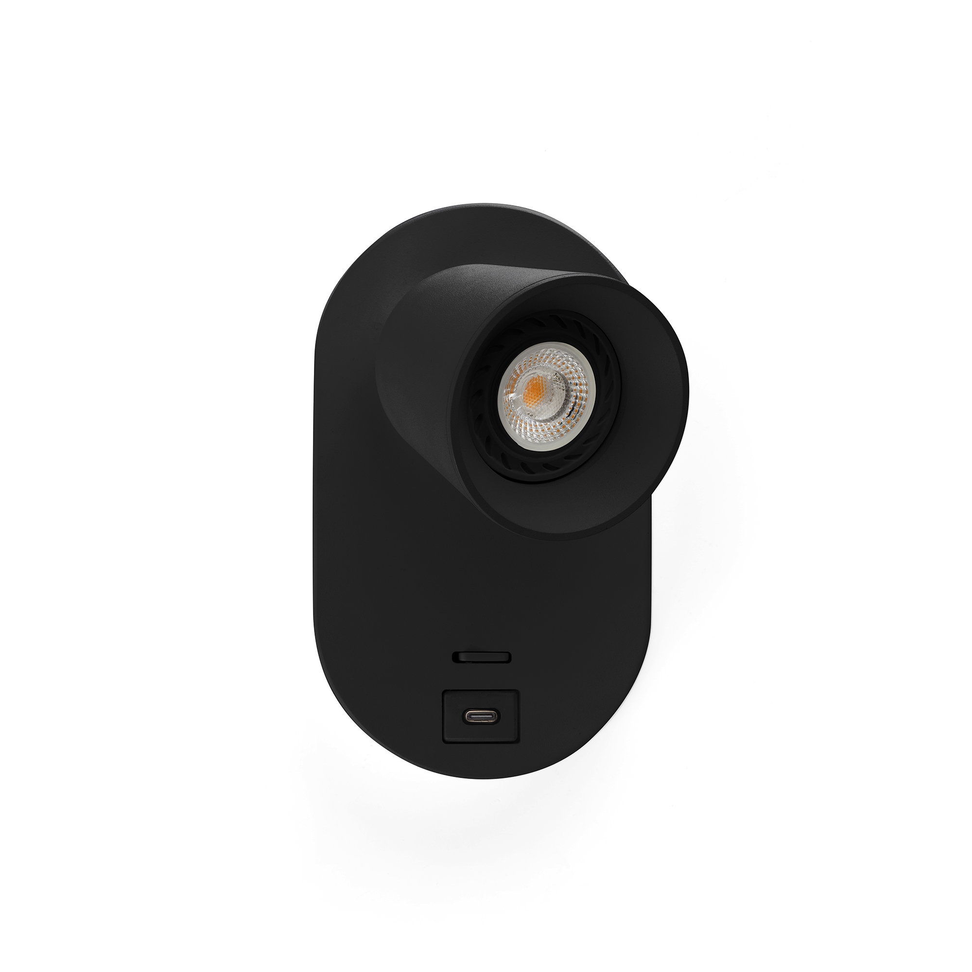 Настенный светильник CORB USB C черный Faro