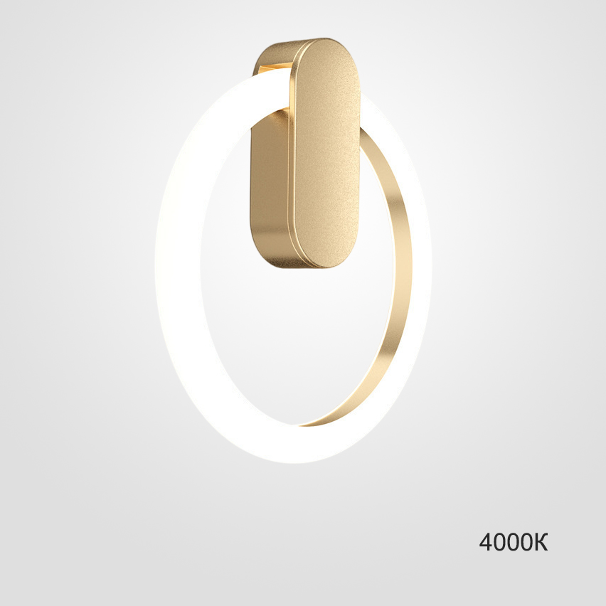 Настенный светильник GINA WALL D20 Brass 4000К by ImperiumLoft