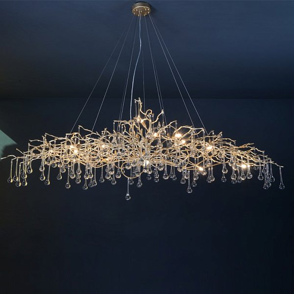 Люстра Bijout 24 L180 Transparent by ImperiumLoft