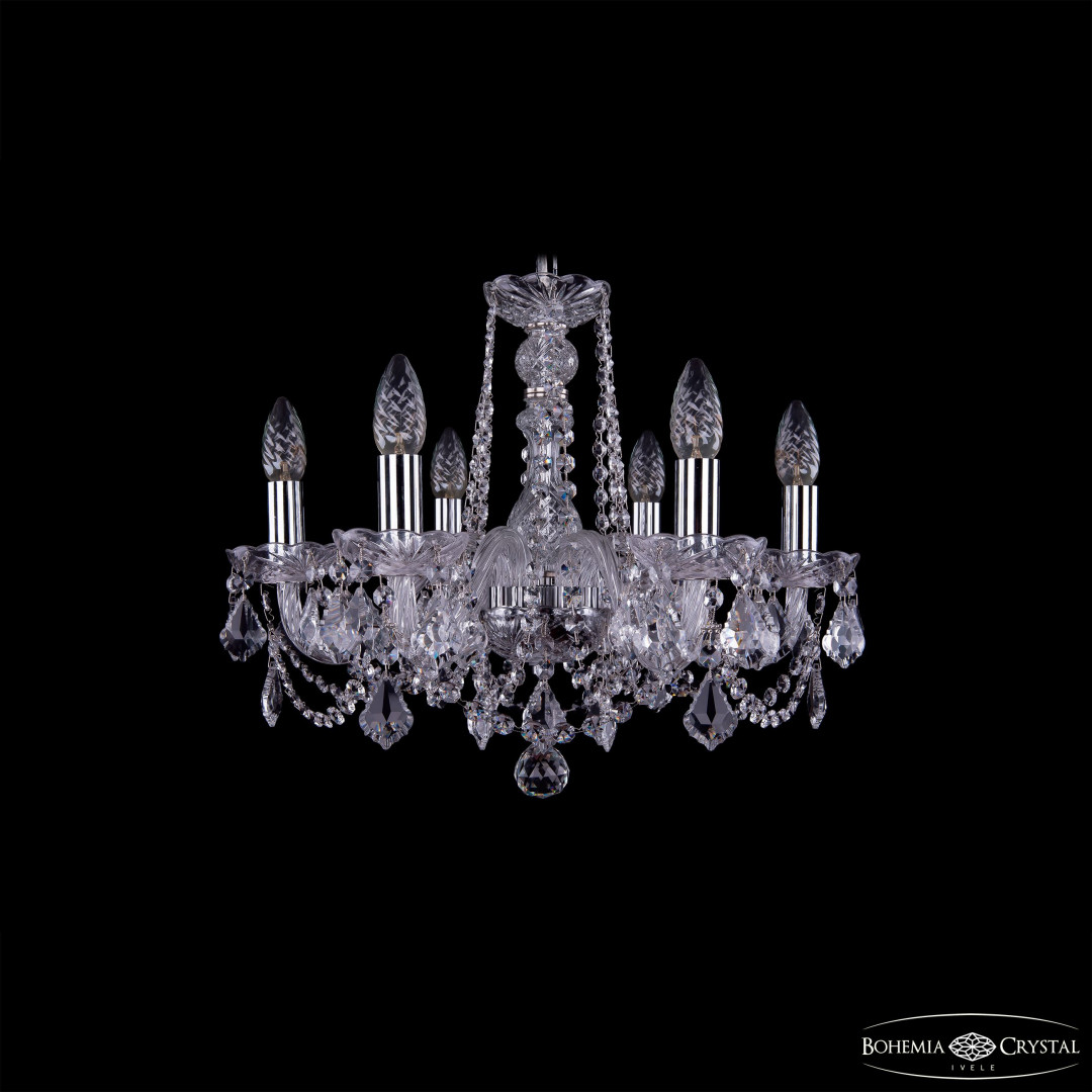 Люстра хрустальная 1402/6/160 Ni Leafs