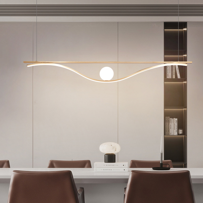 Подвесной светильник PEARLY L180 3000К by ImperiumLoft