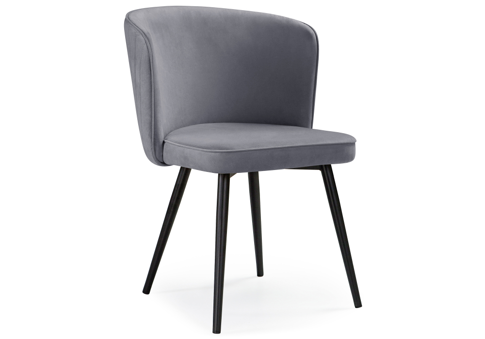 Стул Woodville Фрибур velutto 32 / черный 462403