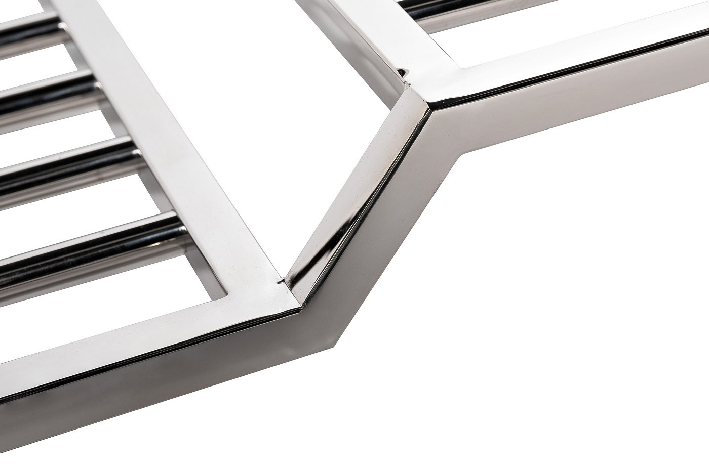 Банкетка велюровая голубая/хром Garda Decor 47ED-010BAN-GLB