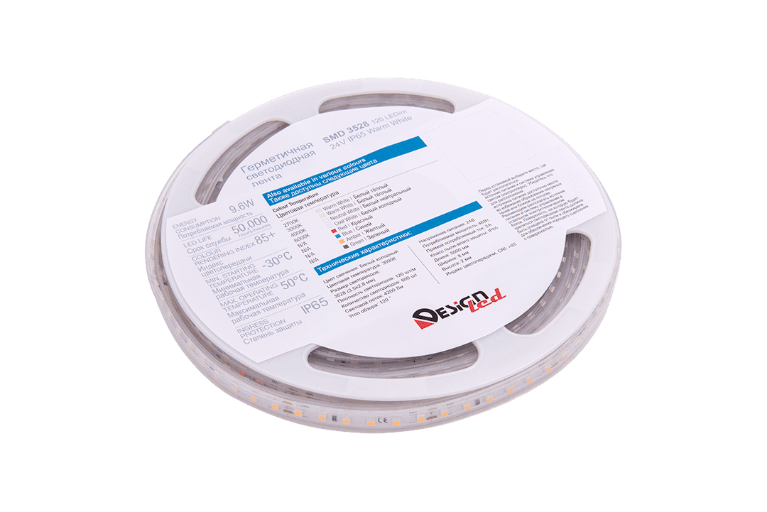 Лента светодиодная DesignLed DSG3120-24-WW-65