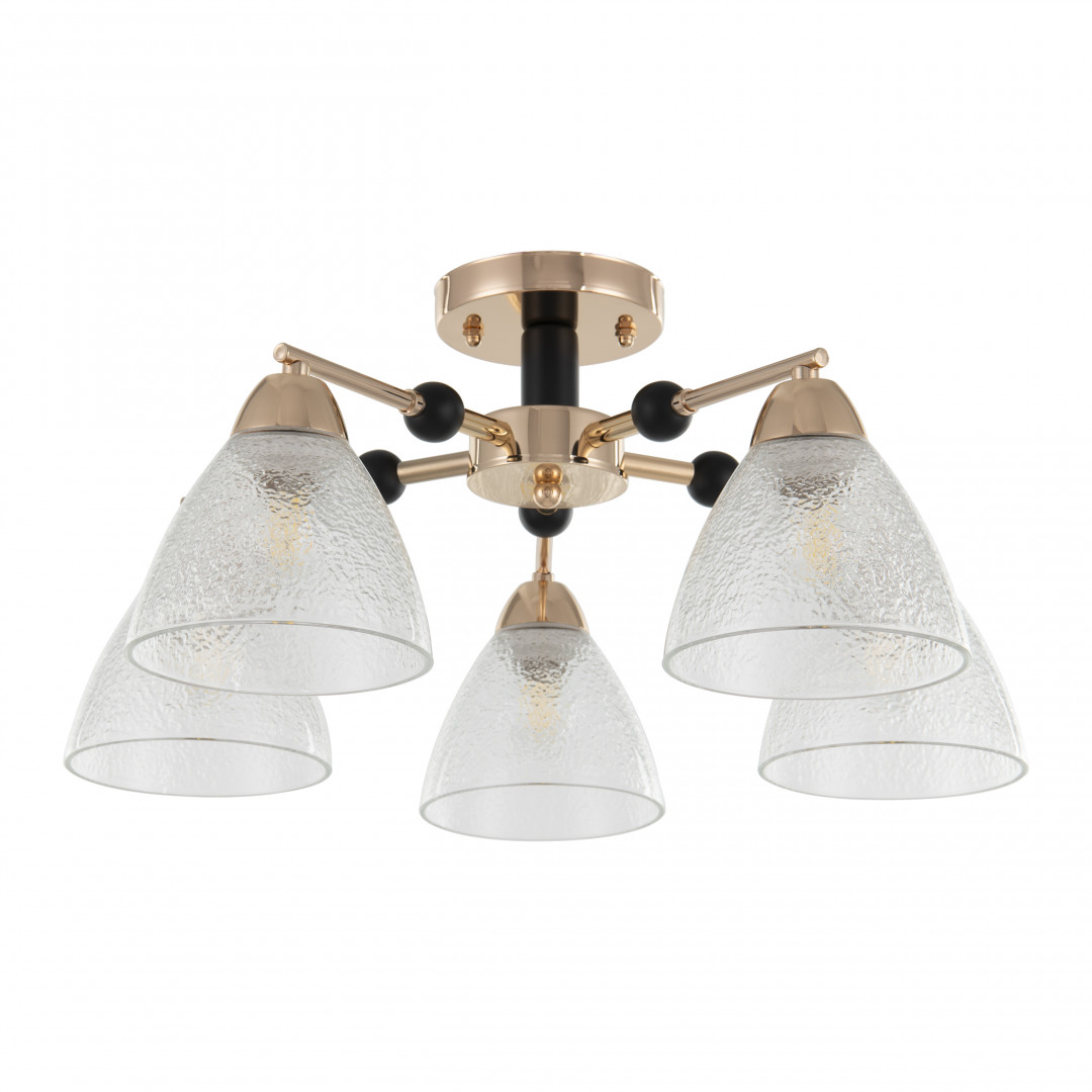 Люстра с плафонами 324119/5 FG+BK Arte Milano