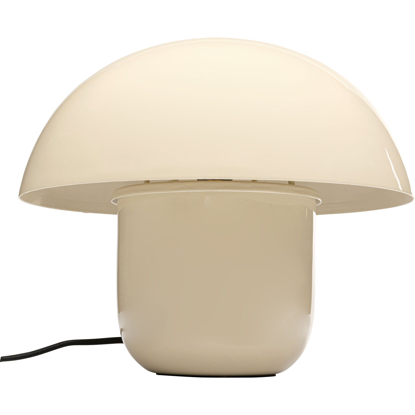 Светильник настольный Mushroom Shiny Ecru 27cm KARE 58170