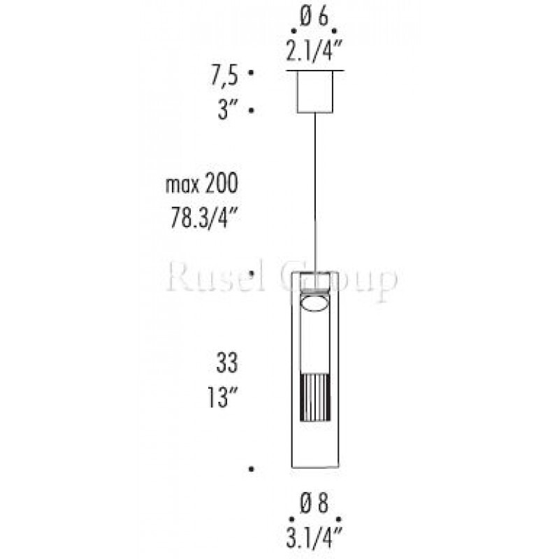 Подвесной светильник LEUCOS FAIRY S/C