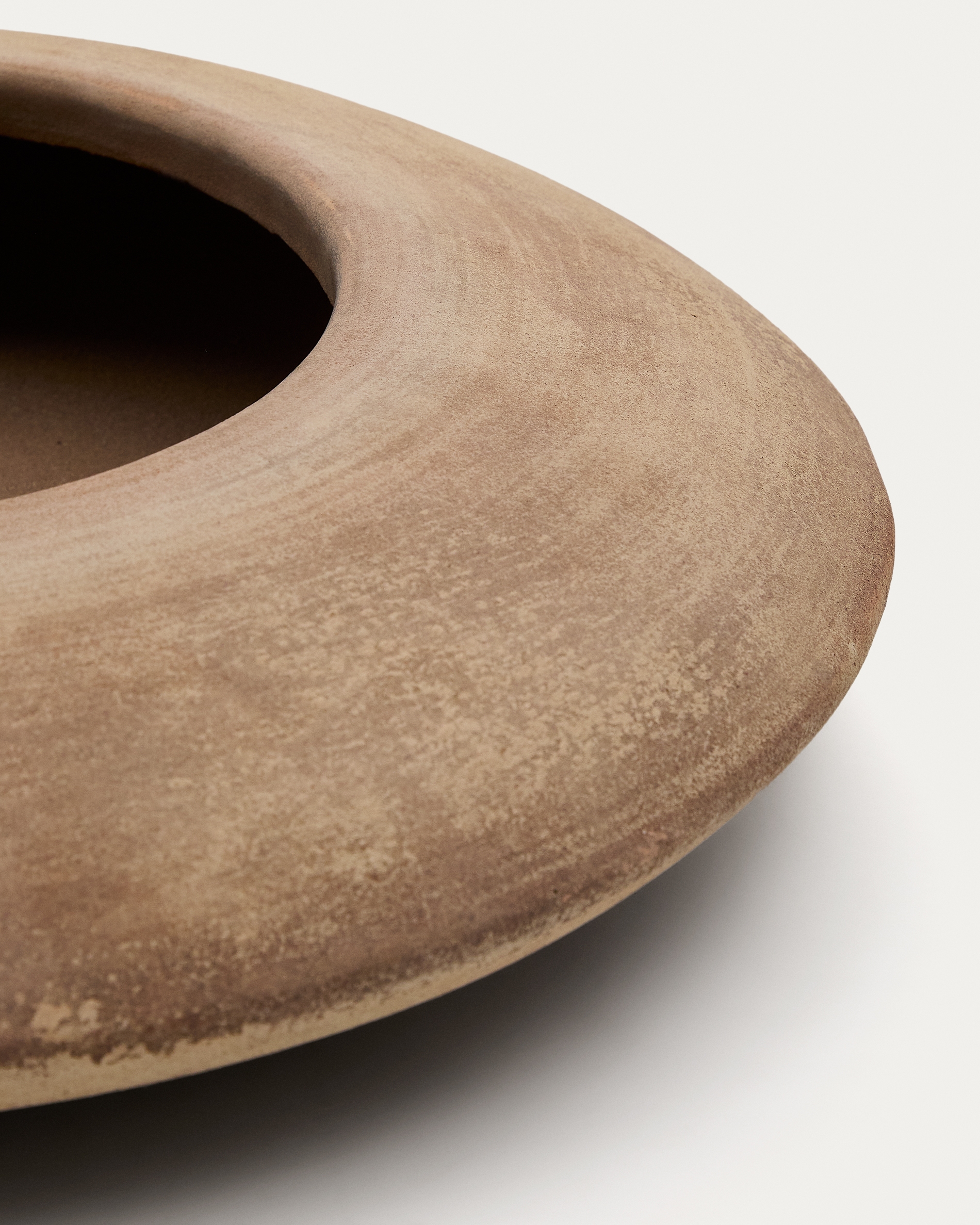 Кашпо Rivor из терракоты с натуральной отделкой Ø 50 см La Forma (ex Julia Grup)