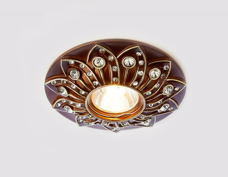 Встраиваемый светильник Ambrella D4455 BR