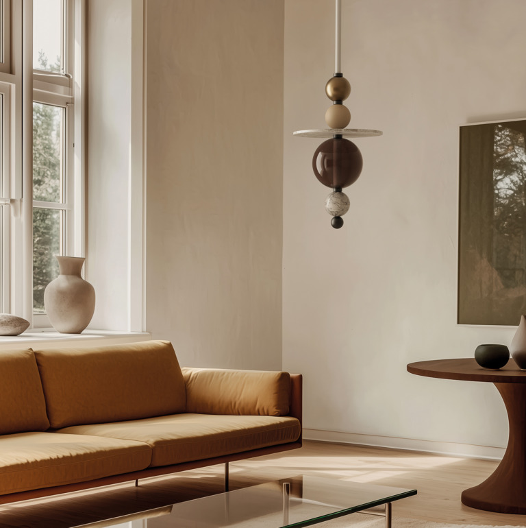 Подвесной светильник Yma C134 с аксс. 1347/20/TRA, 1347/25/ALAB, 1347/MARMOL, 1347/METAL, 1347/RESIN Aromas del Campo