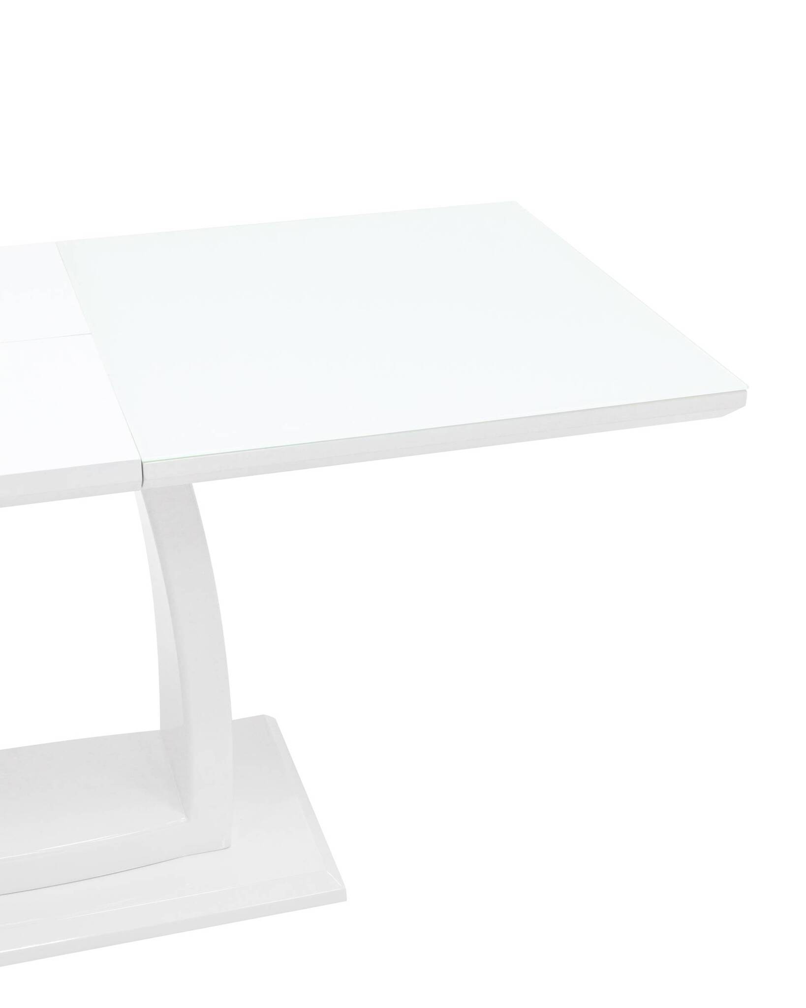 Стол обеденный Орлеан раскладной 140-170*80 глянцевый белый Stool Group