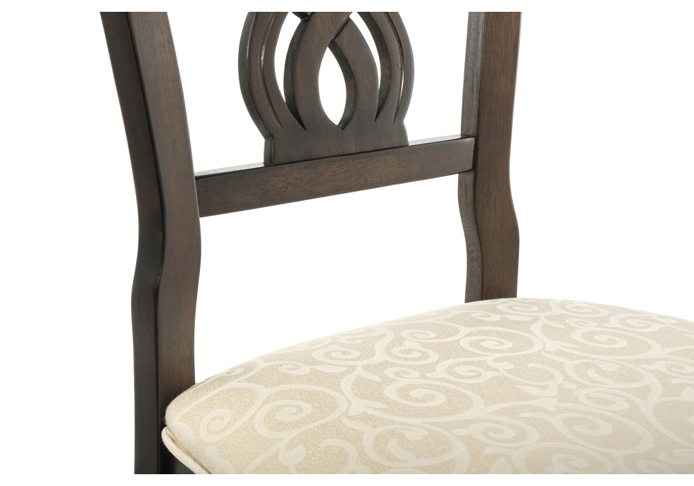 Стул деревянный Woodville Rosi cappuccino / brown 11389