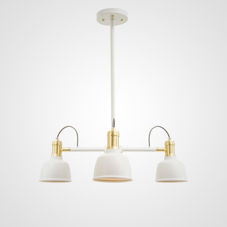 Люстра на штанге VINLAND CH D72 White by ImperiumLoft