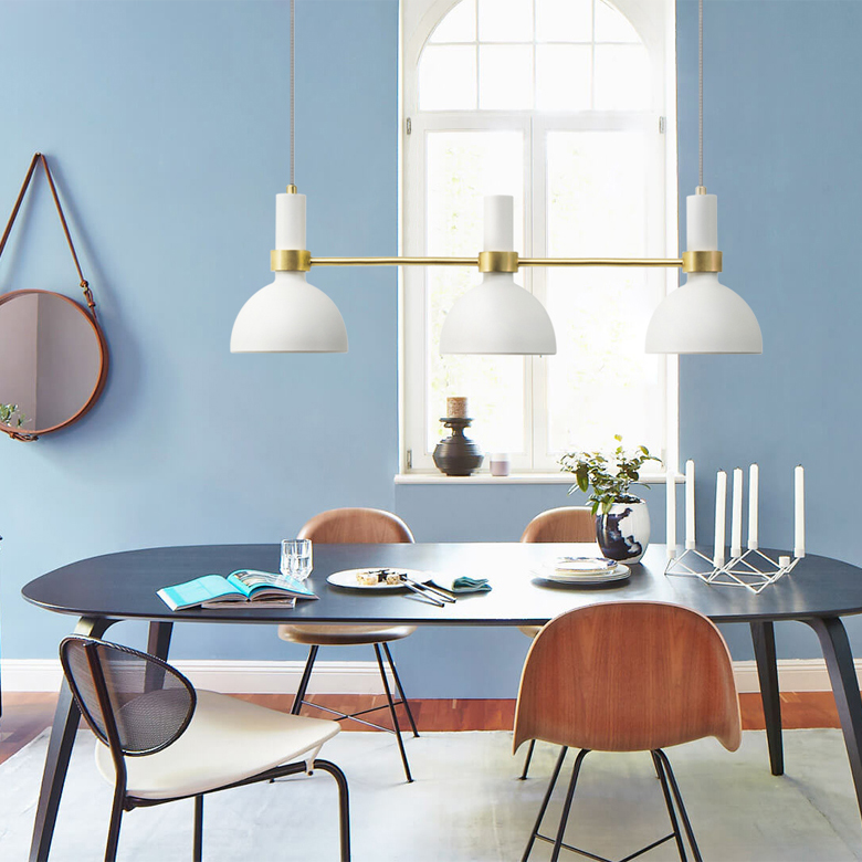 ПОДВЕСНОЙ СВЕТИЛЬНИК LARRY PENDANT 3L White by ImperiumLoft