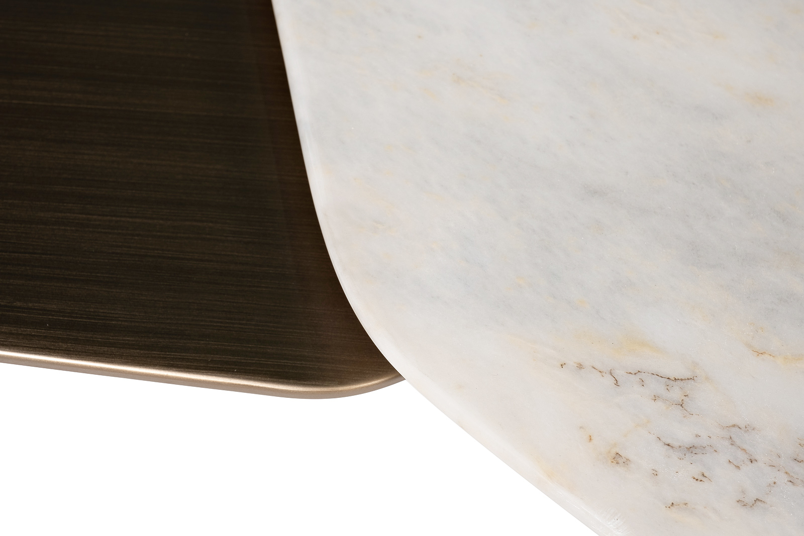 Стол журнальный Island с мрамором Garda Decor 58DB-18311