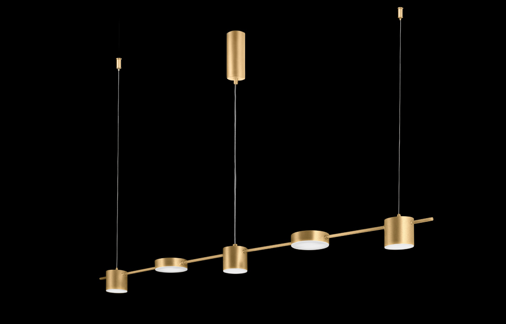 Светильник подвесной Crystal Lux TRISTAN SP5 L1200 GOLD