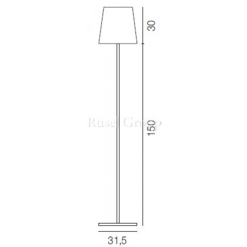 Напольный светильник Vistosi NAXOS PT 50