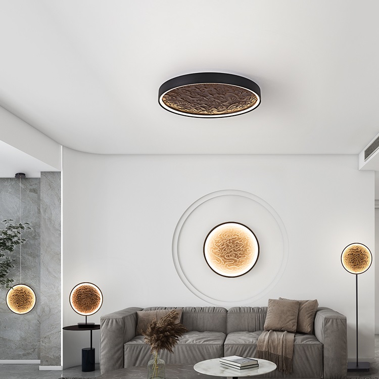 Настенный светодиодный светильник RODA WALL D40 Dark Brown by ImperiumLoft