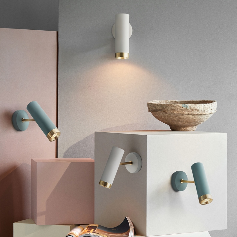 Настенный светильник TALSI WALL Голубой by ImperiumLoft