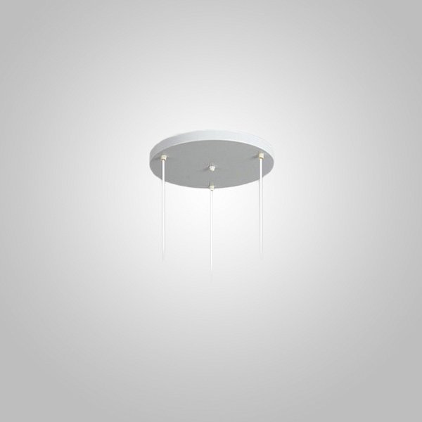 Потолочное крепление — металлический диск CEILING MOUNT 2 D40 White by ImperiumLoft