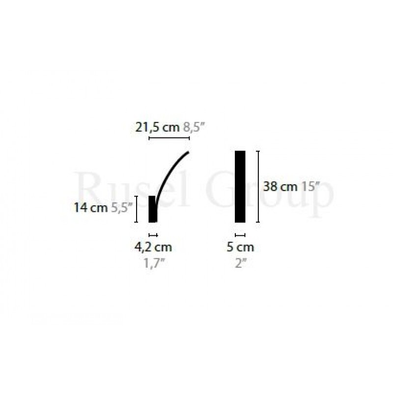 Настенный светильник ILFARI STREAM W1 XL 13772