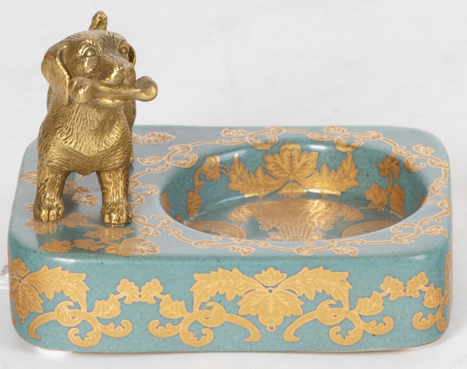 Пепельница с собачкой Glasar 31G2263/B1296HC/NB4199