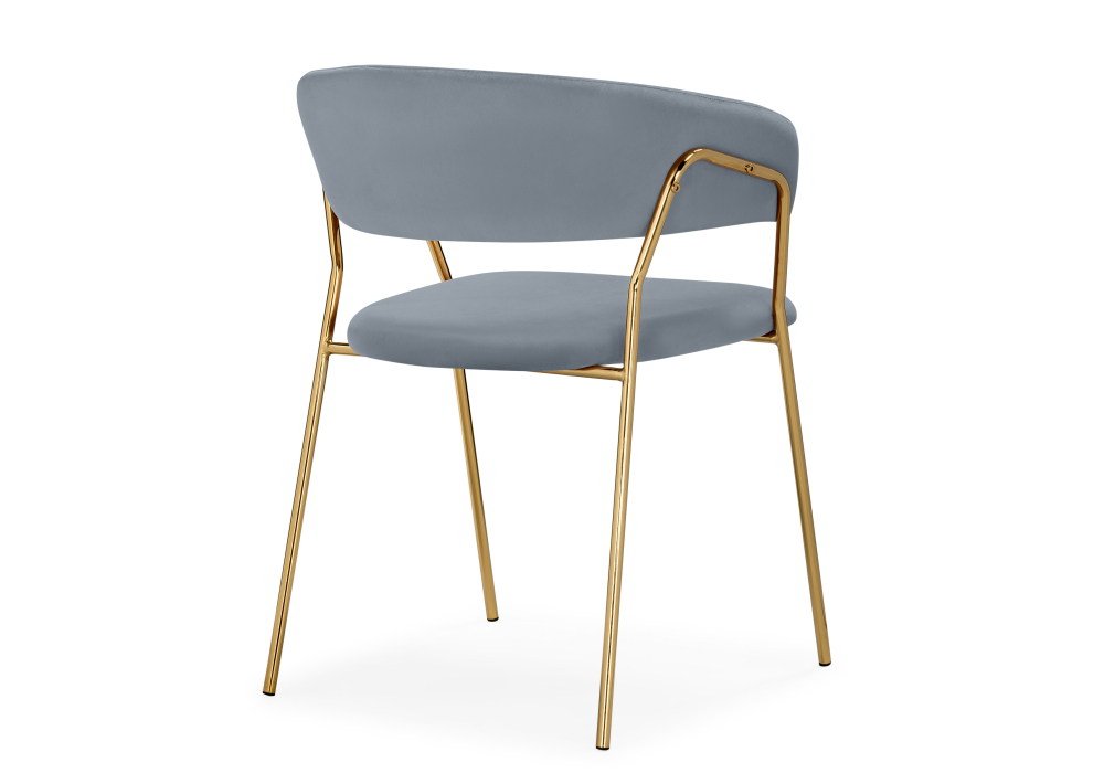 Стул Woodville Kamelia 1 gray / gold 15471