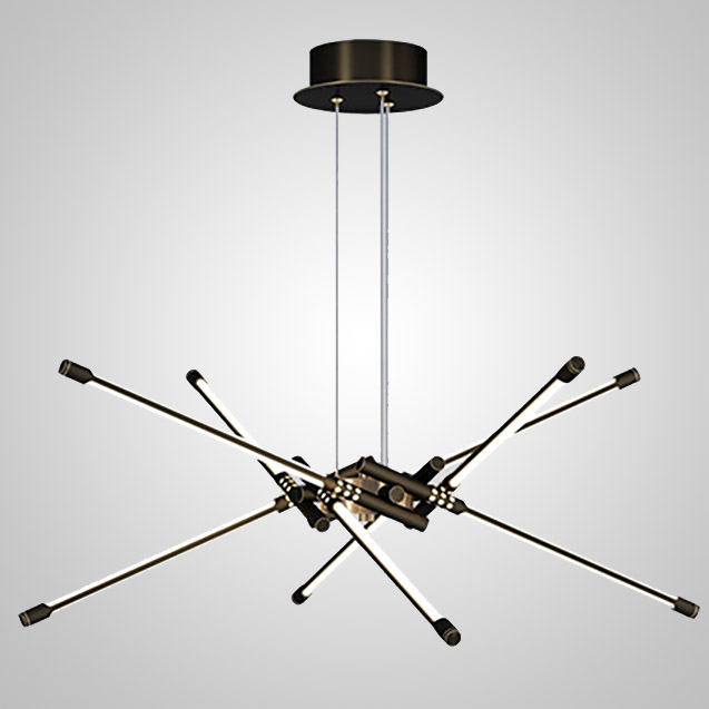 Подвесная люстра VALA L8 Brass by ImperiumLoft