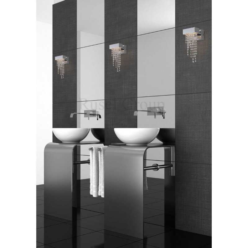 Настенный светильник ILFARI FROZEN EYES W1 S CXL