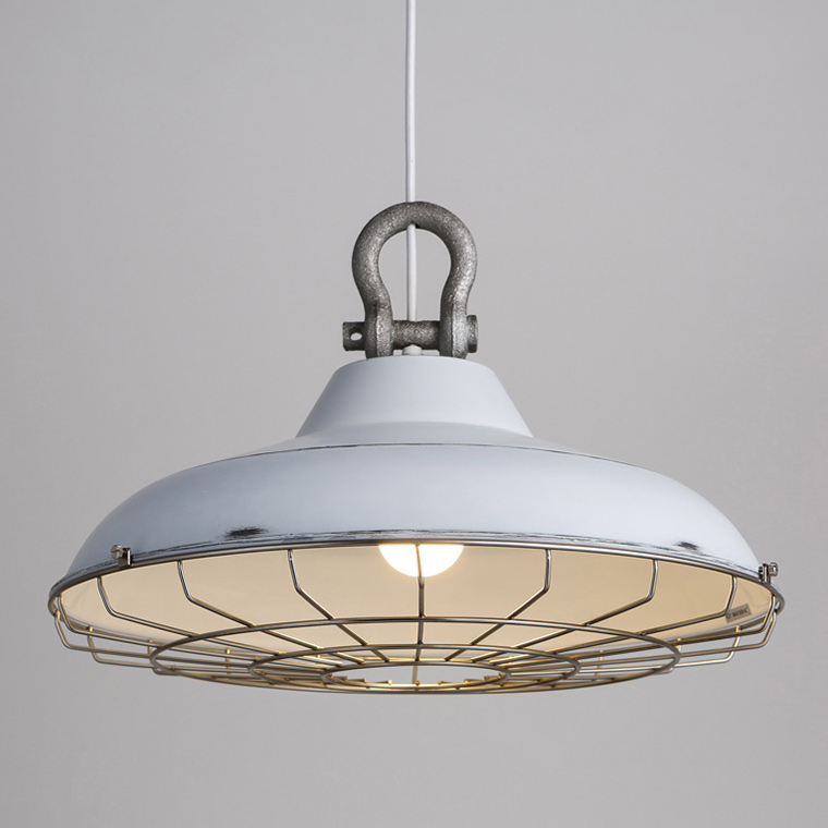 Подвесной лофт светильник SMМ Белый by ImperiumLoft