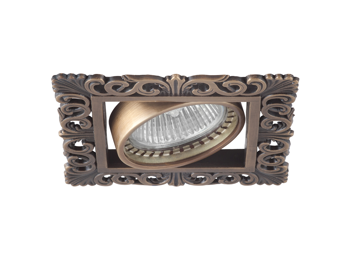 Встраиваемый светильник Donolux SA1563-Old Brass