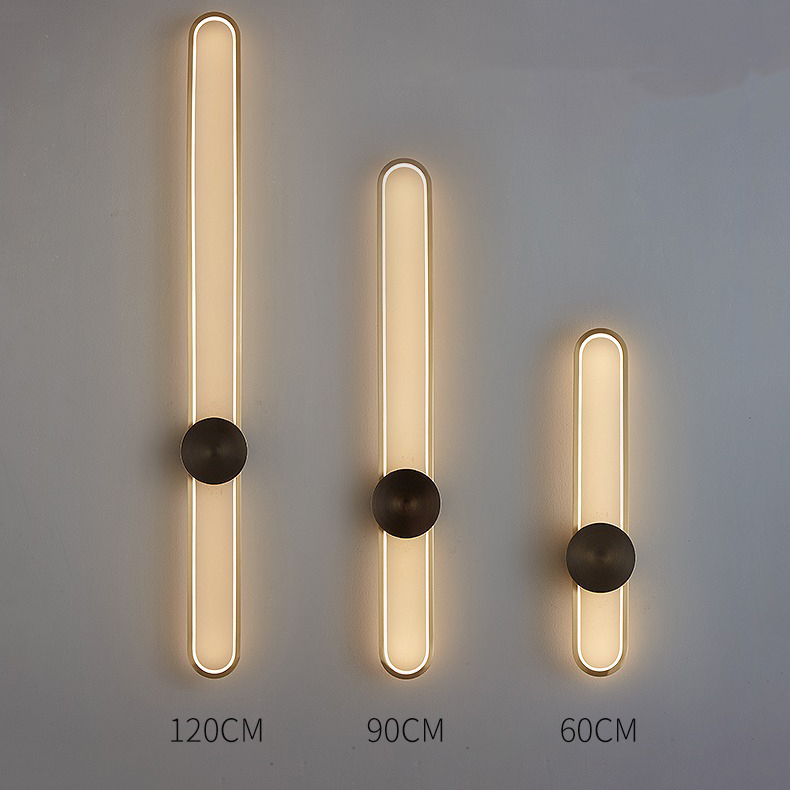 Настенный светильник HEIDY L H120 Brass by ImperiumLoft