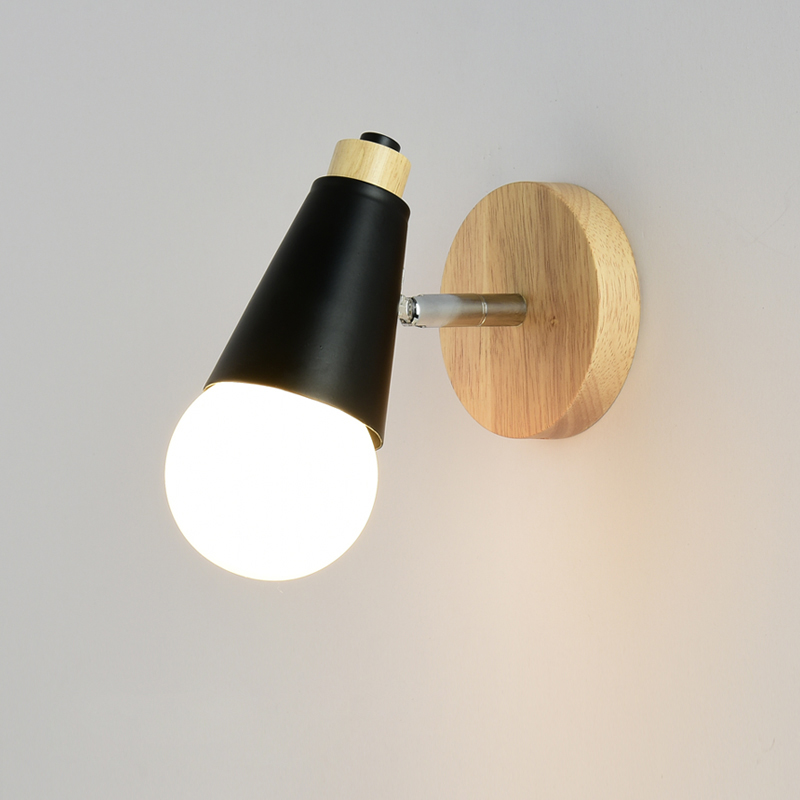 Бра DEER B Black/Light wood by ImperiumLoft