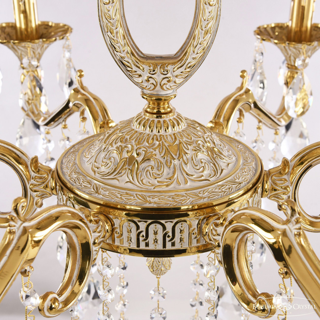 Люстра бронзовая с хрусталём 72302/6/210 B GW