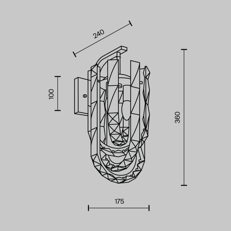 Бра MODELUX ML.6621.02 BS