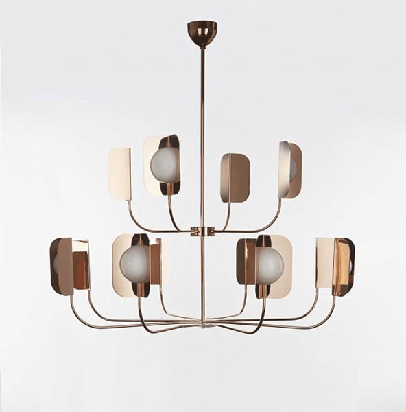 Люстра на штанге Chandeliers LEAF D120 by ImperiumLoft