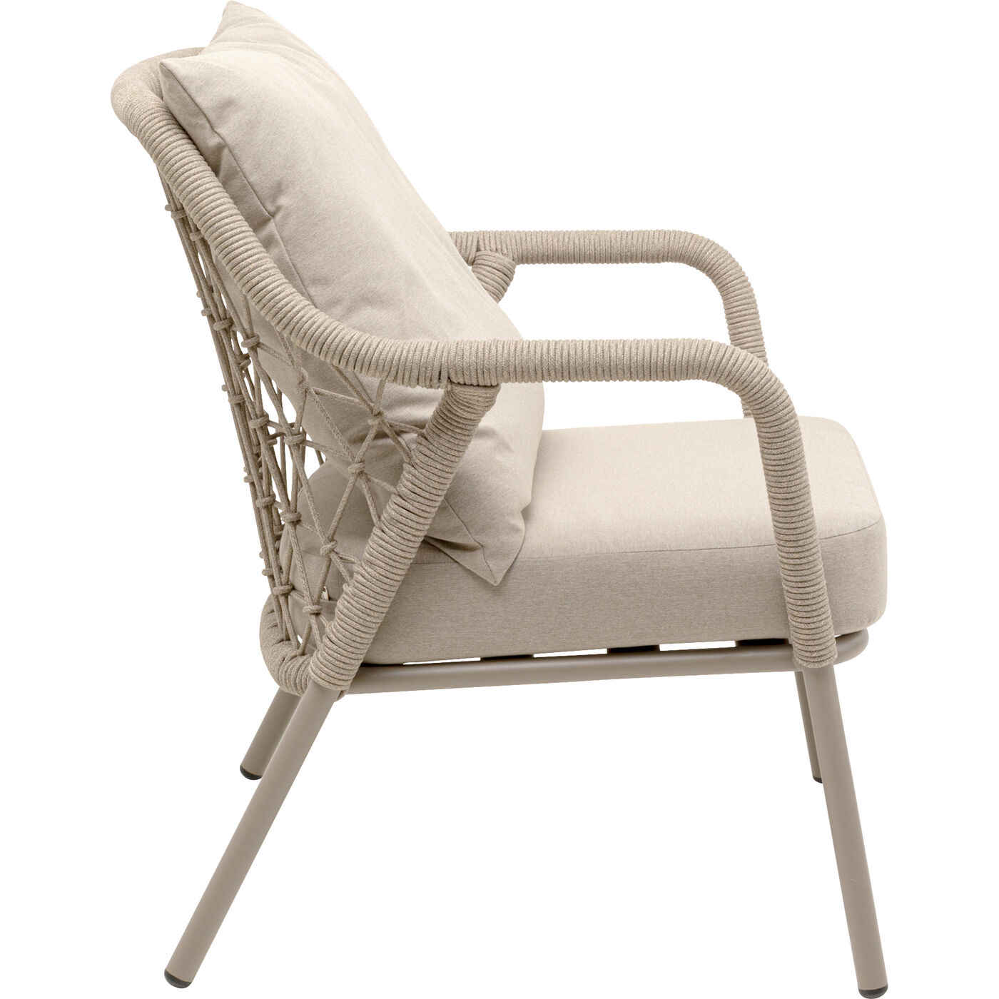 Кресло Milos Taupe KARE 71399