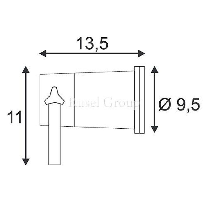 Уличный светильник SLV NAUTILUS SPIKE XL 227410