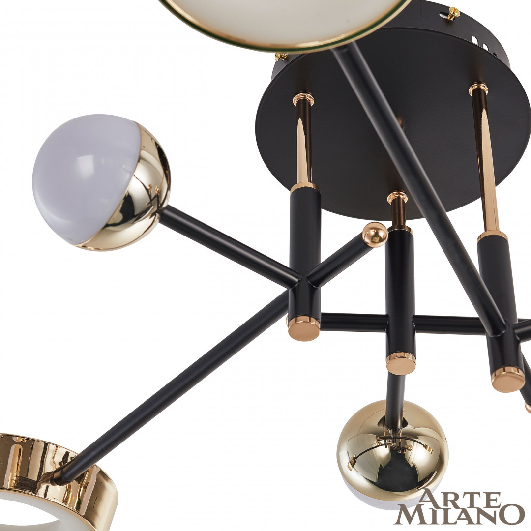 Светильник светодиодный 273299/6 BK/GD Arte Milano