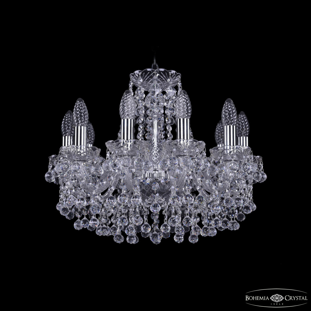 Люстра хрустальная 1409/10/160 Ni