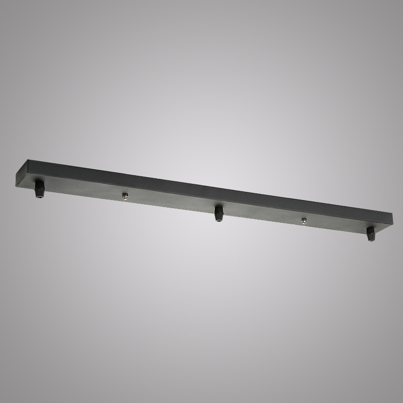 Потолочное крепление CEILING MOUNT 11 BLACK  L60 на 3 подвеса by ImperiumLoft