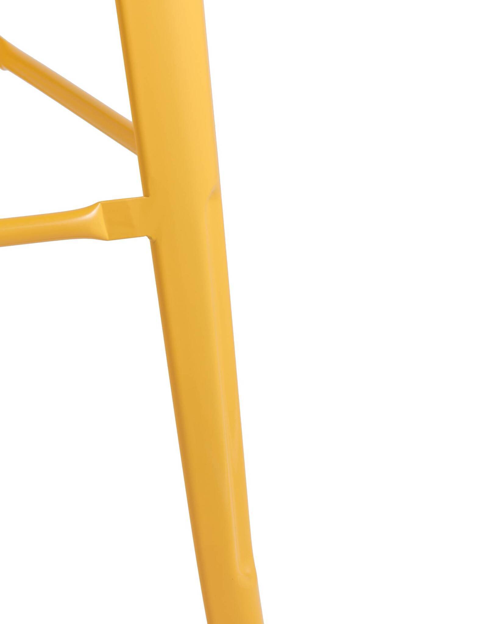 Стул барный TOLIX желтый глянцевый Stool Group