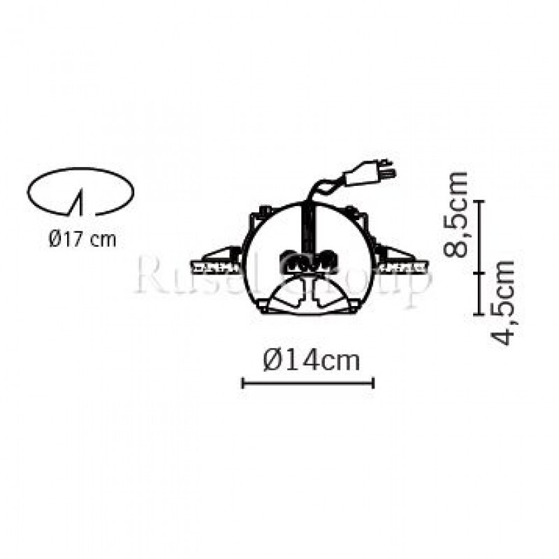 Встраиваемый светильник Fabbian Tools F19 F60 01