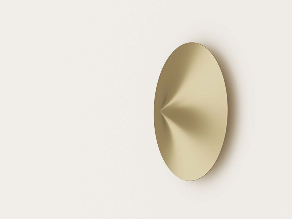 Настенный светильник Hat латунный Aromas del Campo