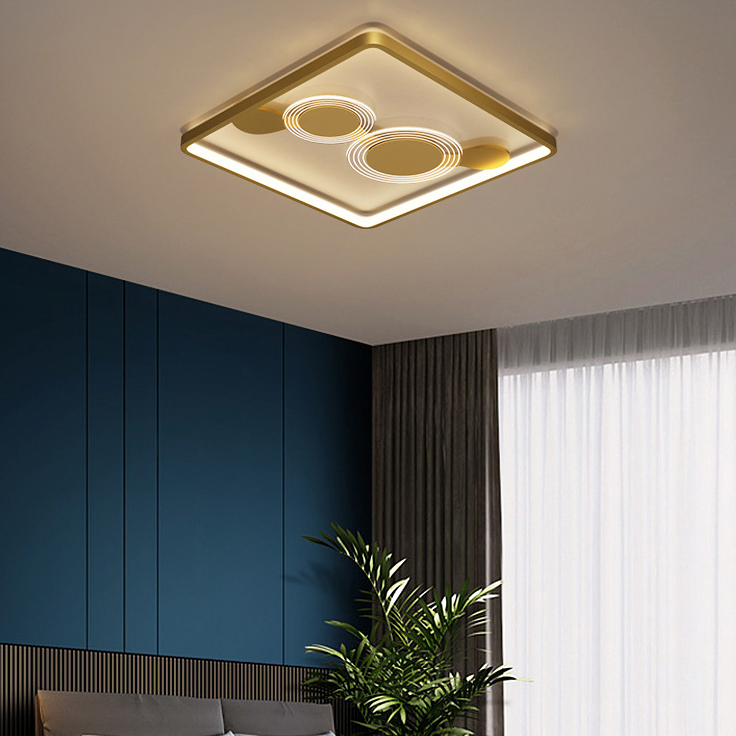 Потолочный светильник AHLET B D Brass by ImperiumLoft