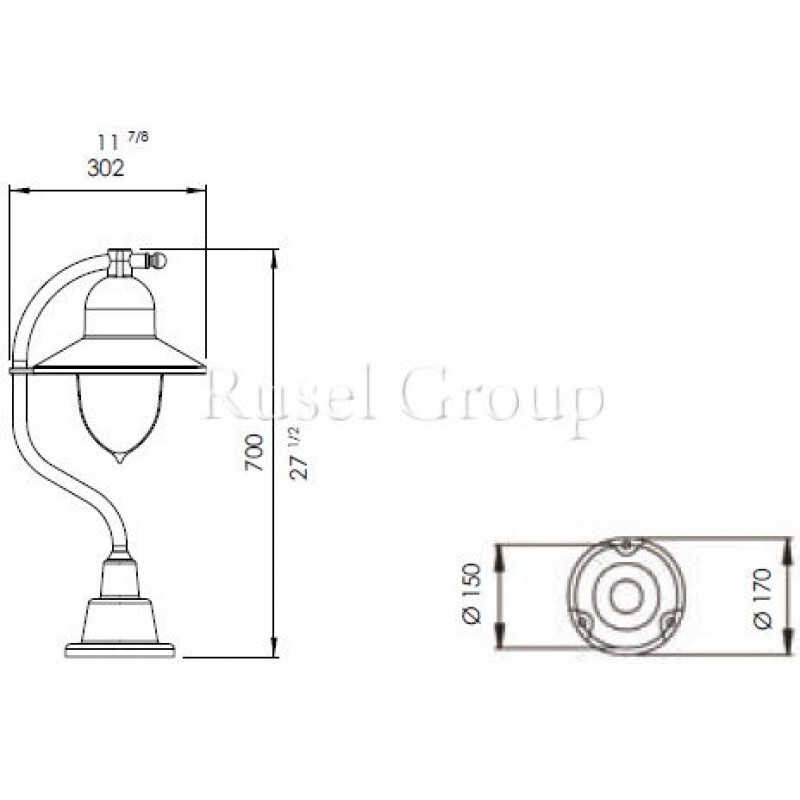 Уличный светильник Kolarz PORTO 90 94053
