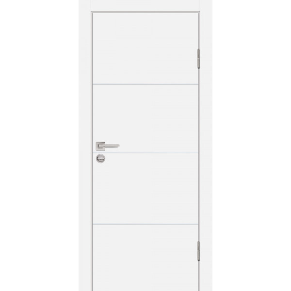 Межкомнатная дверь Graf P-2 Белый (2000 х 800)