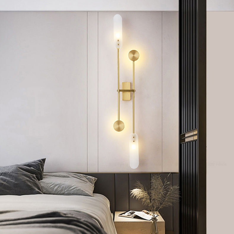Настенный светильник ANDREAS Brass Grey by ImperiumLoft